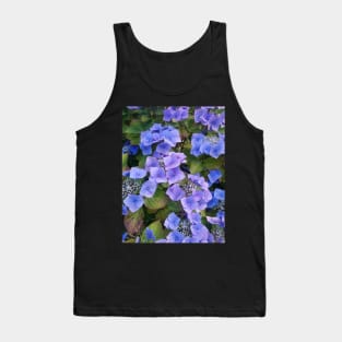 Blue hydrangea blooming Tank Top